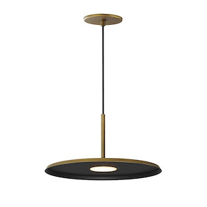 Berliner - 8W 1 LED Pendant-6.75 Inches Tall and 13.75 Inches Wide - 1284228