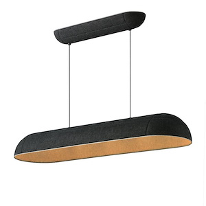 Wimbledon - 25W 1 LED Linear Pendant-5 Inch Tall and 39.75 Inch Wide - 1370619