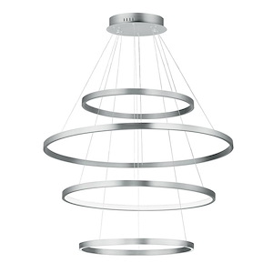 Groove - 40W 4 5CCT LED Pendant-36.5 Inch Tall and 40 Inch Wide - 1370647