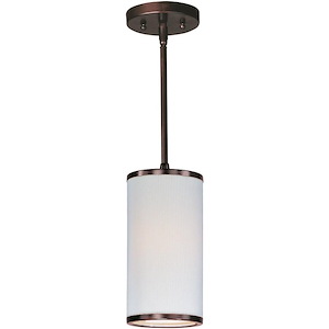 Elements-One Light Mini-Pendant with Stem-5.25 Inches wide by 9.75 inches high - 231658