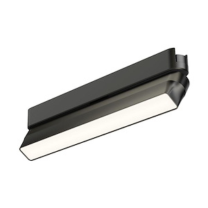 Continuum - 9W 1 LED Gimbal Flat Track Light-2.25 Inches Tall and 9 Inches Length - 1311247
