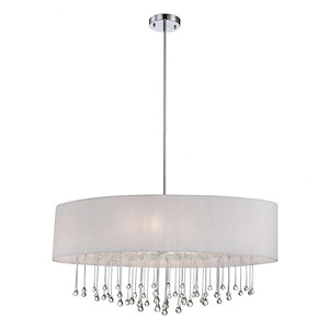 Penchant - Six Light Oval Pendant - 918740