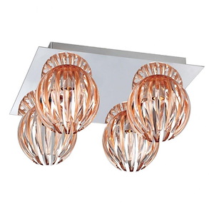 Cosmo - 4 Light Flush Mount - 918985