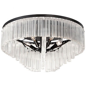 Ziccardi - 5 Light Flush Mount - 24 Inches Wide By 12 Inches High - 919288