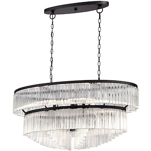Ziccardi Oval Chandelier 10 Light - 919285