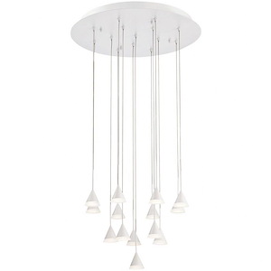 Albion Chandelier 14 Light - 19 Inches Wide By 6.75 Inches High - 1158465