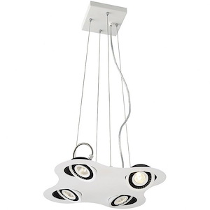 Vision - 20W 4 Led Pendant - 14.25 Inches Wide By 14.25 Inches High - 1334385