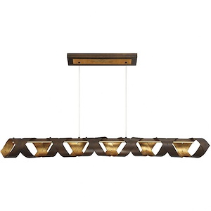 Banderia Linear Chandelier 1 Light - 1334569