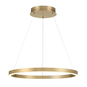 Spunto - 34W 1 LED Chandelier-1.5 Inch Tall and 27.5 Inch Wide - 1363291