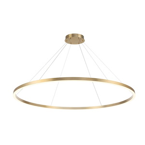 Spunto - 75W 1 LED Grand Chandelier-1.5 Inch Tall and 60.75 Inch Wide - 1368296