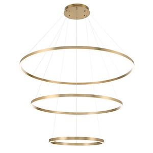 Spunto - 165W 3 LED Grand Chandelier-1.5 Inch Tall and 60.75 Inch Wide - 1368297