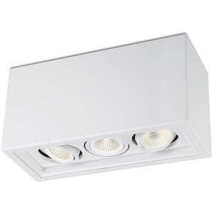 Santo - 33W 3 Led Flush Mount - 5.5 Inches Wide By 6.5 Inches High - 1252934