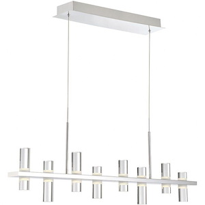 Netto Linear Chandelier 8 Light - 3.25 Inches Wide By 13.25 Inches High - 1334536
