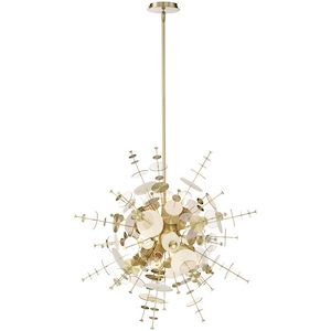Bonazzi Chandelier 9 Light - 29 Inches Wide by 28 Inches High - 919853