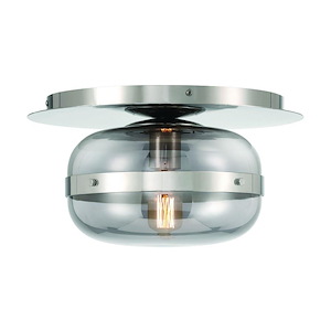 Nottingham - 1 Light Flush Mount-7.5 Inches Tall and 10 Inches Wide - 1334944