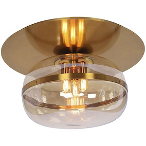 Nottingham - 3 Light Large Flush Mount - 19.75 Inches Wide By 12 Inches High - 1253529