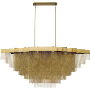 Bloomfield Oval Chandelier 28 Light - 28.5 Inches Wide by 31 Inches High - 1077138