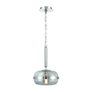 Nottingham - 1 Light Pendant-17.5 Inches Tall and 10 Inches Wide - 1334948