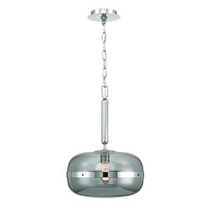 Nottingham - 1 Light Pendant-20 Inches Tall and 13.75 Inches Wide - 1334949