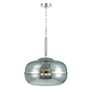 Nottingham - 3 Light Pendant-24.25 Inches Tall and 19.75 Inches Wide - 1334950