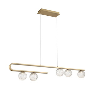 Phillimore - 44.5 Inch 75W 5 Led Linear Pendant - 1253215