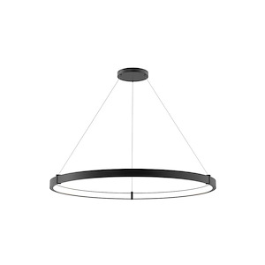 Mucci - 73W 1 Led Medium Inward Pendant In Transitional Style - 48 Inches Wide By 2 Inches High - 1253533