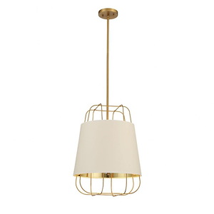Tura - 3 Light Pendant in Transitional Style - 16 Inches Wide by 20.75 Inches High - 1077230