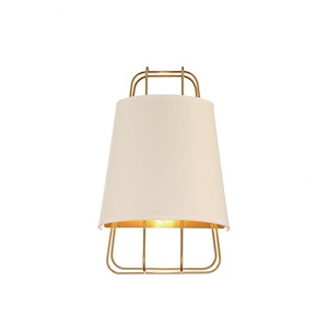 Tura - 1 Light Wall Sconce in Transitional Style - 10 Inches Wide by 16 Inches High - 1077231