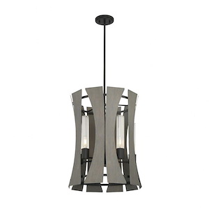 Pennino - 20W 5 Led Chandelier In Transitional Style - 18 Inches Wide By 22.5 Inches High - 1253536