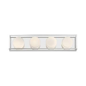 Rover - 10W 4 LED Bath Bar in Minimalist Modern Style - 24 Inches Wide by 5.25 Inches High - 1077314