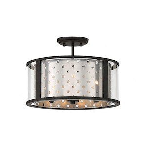 Grado - 3 Light Semi-Flush Mount - 1077322