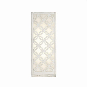 Clover - 10W 1 LED Outdoor Wall Mount in Transitional Style 13 Inches Tall and 5 Inches Wide - 1084292