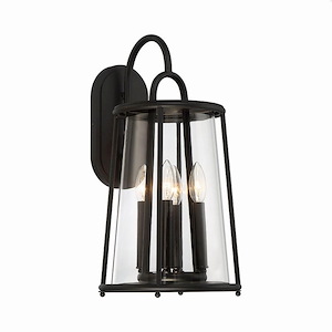 Daulle - 6 Light Outdoor Wall Mount in Transitional Style 24.75 Inches Tall and 11.75 Inches Wide - 1084303