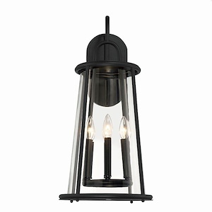 Daulle - 4 Light Outdoor Wall Mount in Transitional Style 18.5 Inches Tall and 10.25 Inches Wide - 1084301