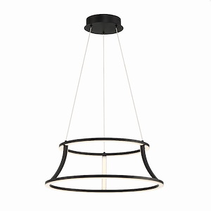 Cadoux - 54W 1 LED Chandelier In Trasitional and Traditional Style-7 Inches Tall and 20 Inches Wide - 1159772