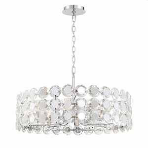 Perrene - 8 Light Chandelier In Modern And Contemporary Style-15.5 Inches Tall And 31.5 Inches Wide - 1160180