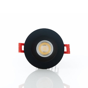 Midway - 15W 1 LED 2 Inch High Output Round Fixed Downight In Contemporary Style-5 Inches Tall and 3.13 Inches Wide - 1288279