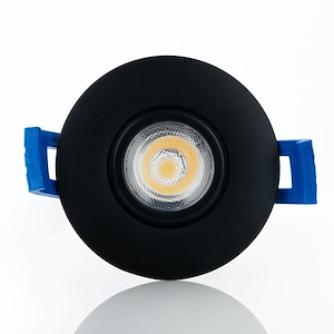 Midway - 5W 1 LED 2 Inch Mini Round Gimbal In Contemporary Style-1.63 Inches Tall and 2.5 Inches Wide - 1288280