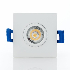 Midway - 5W 1 LED 2 Inch Mini Square Gimbal (Set of 4) In Contemporary Style-1.5 Inches Tall and 2.56 Inches Wide - 1300858