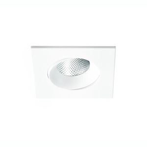 Midway - 12W 1 LED 3.5 Inch Square Regressed Gimbal (Set of 2) In Contemporary Style-3.25 Inches Tall and 4.38 Inches Wide - 1300865