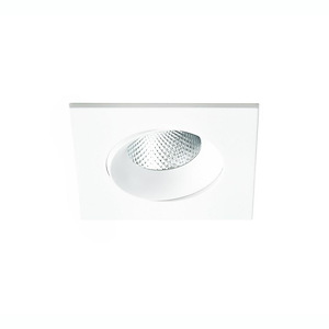 Midway - 12W 1 LED 3.5 Inch Square Regressed Gimbal In Contemporary Style-3.25 Inches Tall and 4.38 Inches Wide - 1288243