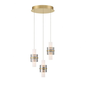 Rola - 144W 6 LED Pendant In Contemporary Style-9.5 Inches Tall and 14.5 Inches Wide - 1299335