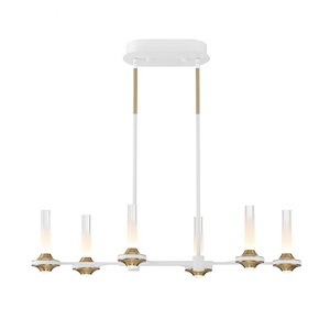 Torcia - 360W 12 LED Chandelier In Traditional Style-7.5 Inches Tall and 10.25 Inches Wide - 1299346