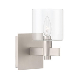 Decato - 1 Light Wall Sconce-9 Inch Tall and 5.5 Inch Wide - 1368317
