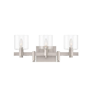 Decato - 3 Light Bath Vanity-9 Inch Tall and 5.5 Inch Wide - 1363343