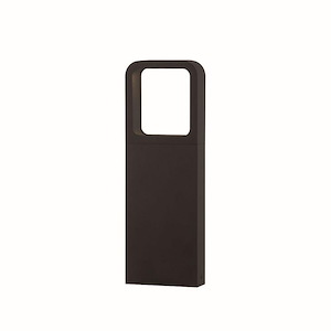 Architectural - 7W 1 LED Wide Bollard-13.75 Inch Tall and 1.63 Inch Wide - 1368323