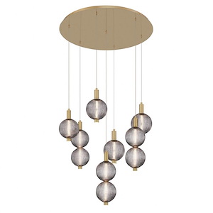 Palmas - 90W 7 LED Chandelier-16 Inches Tall and 29.5 Inches Wide - 1334965
