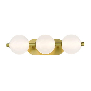 Palmas - 27W 3 LED Bath Vanity-6 Inches Tall and 8 Inches Wide - 1334967