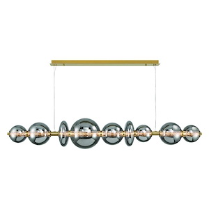 Atomo - 50W 1 LED Chandelier-11.75 Inches Tall and 11.75 Inches Wide - 1334993