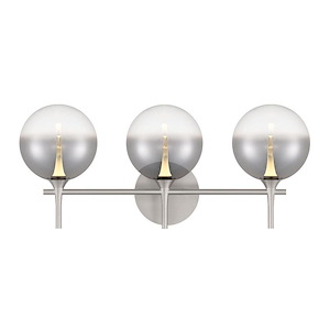 Iissa - 12W 3 LED Bath Vanity-10.25 Inch Tall and 23.63 Inch Wide - 1365998